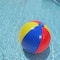 46" Red and Blue Classic 6 Panel Inflatable Beach Ball